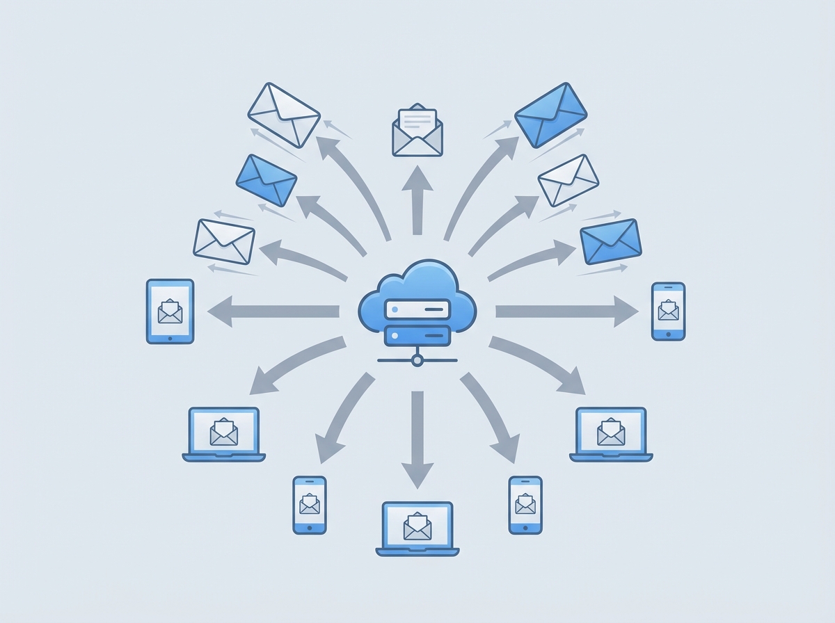 メール一括送付