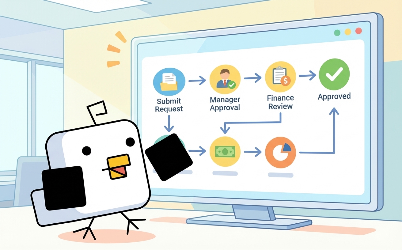 社内申請業務（ワークフロー）