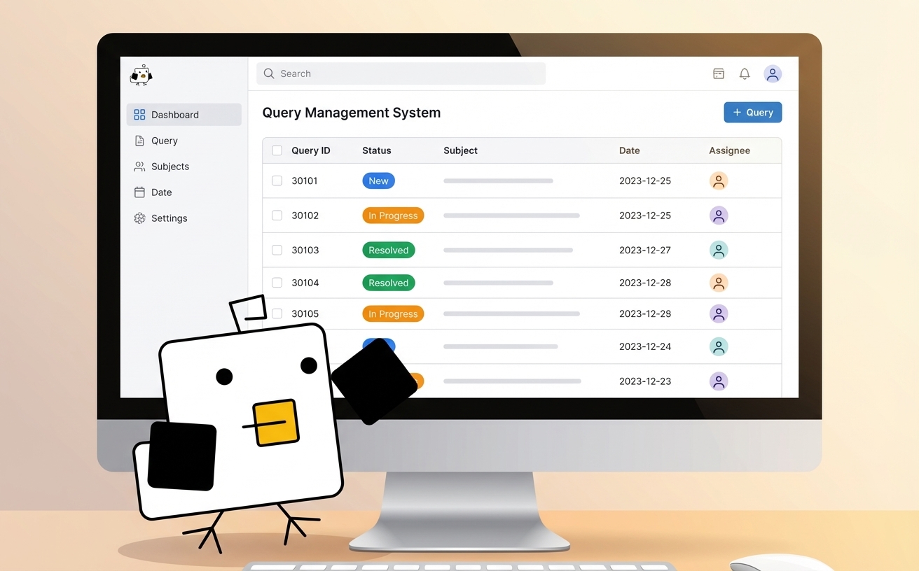 問い合わせ管理